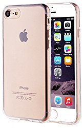 iPhone 7 Case, Scratch Resistant Soft TPU Ultra Slim Lightweigh Crystal Clear Transparent Case for Apple iPhone 7 All Carriers by iSee Case (Clear)