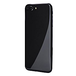 iPhone 7 Plus Case, Thinnest Cover Premium Ultra Thin Light Slim Minimal Anti-Scratch Protective – For Apple iPhone 7 Plus | totallee The Scarf (Jet Black)