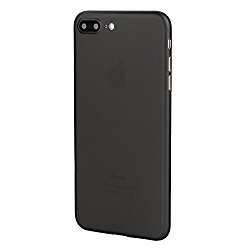 iPhone 7 Plus Case, Thinnest Cover Premium Ultra Thin Light Slim Minimal Anti-Scratch Protective – For Apple iPhone 7 Plus | totallee The Scarf (Black)