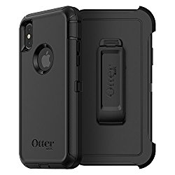 OtterBox DEFENDER SERIES Case for iPhone X (ONLY) – Frustration Free Packaging – BLACK