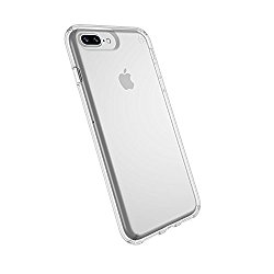Speck Products Presidio Clear Case for iPhone 8 Plus (Also fits 7S/7 Plus and 6S/6 Plus), Clear/Clear