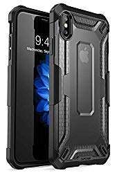 iPhone Xs Max Case, SUPCASE [Unicorn Beetle Series] Premium Hybrid Protective TPU and PC Clear Case for iPhone Xs Max Case 6.5 Inch 2018 Release (Black)