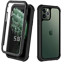 ORDTBY iPhone 11 Pro case, Full-Body Heavy-duty Protection with Built-In Screen Bumper Protector 360 Protective Shockproof Rugged Cover for iPhone 11 Pro (5.8 inch)